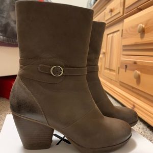 Dansko Marietta Leather Mid Calf Boot